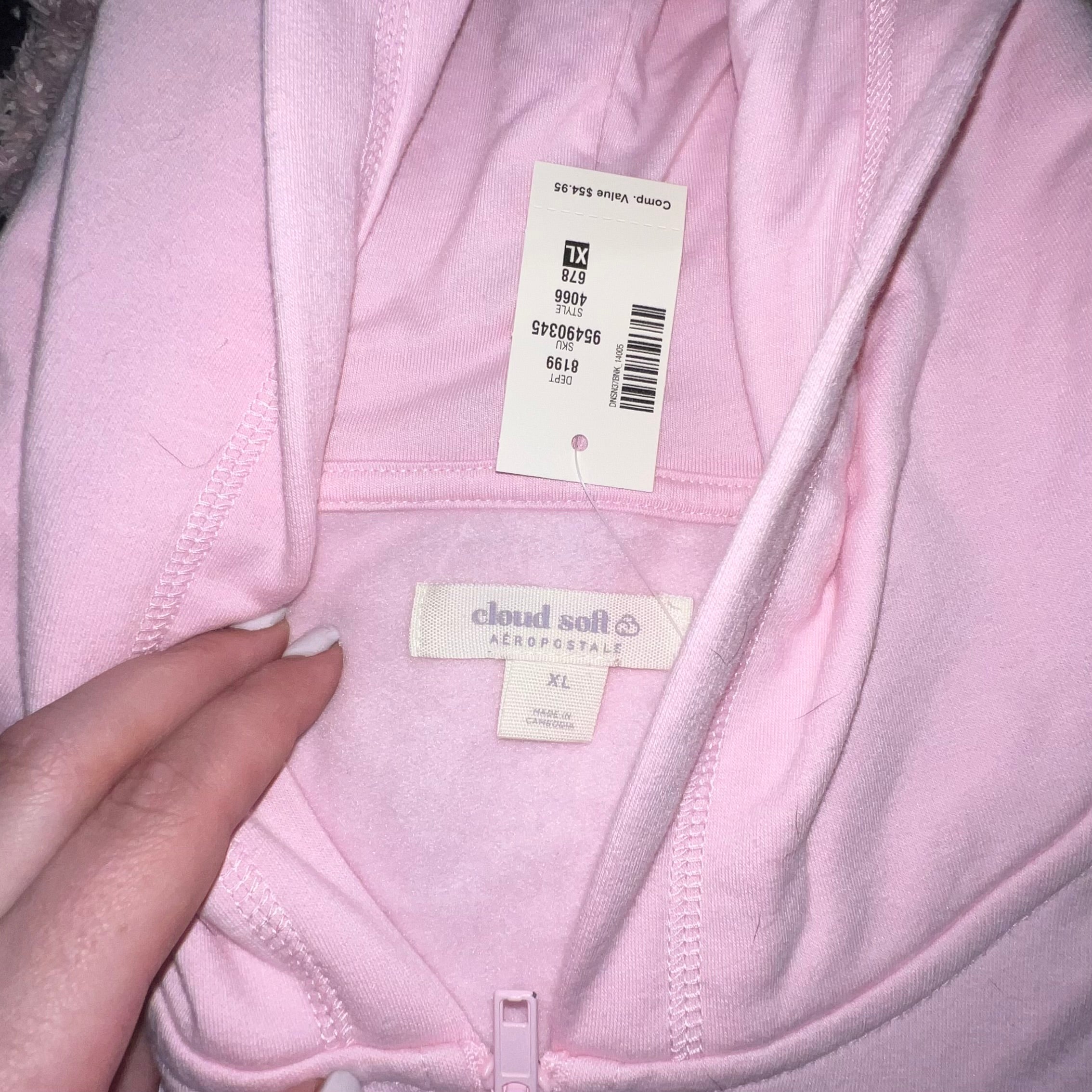 NWT Aeropostale pink butterfly short sleeve tracksuit skirt set