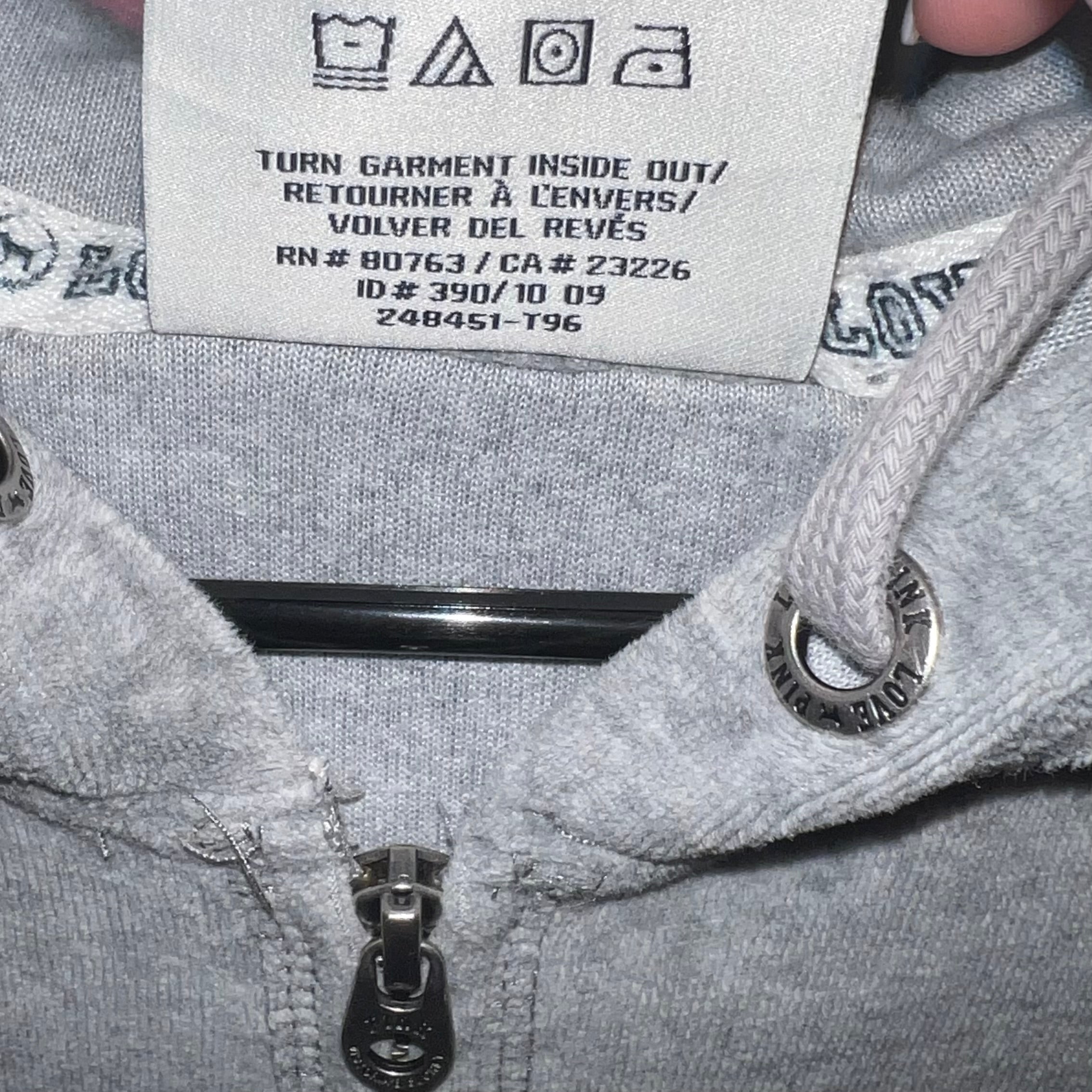 2009 Vintage Victoria’s Secret pink peace sign tracksuit