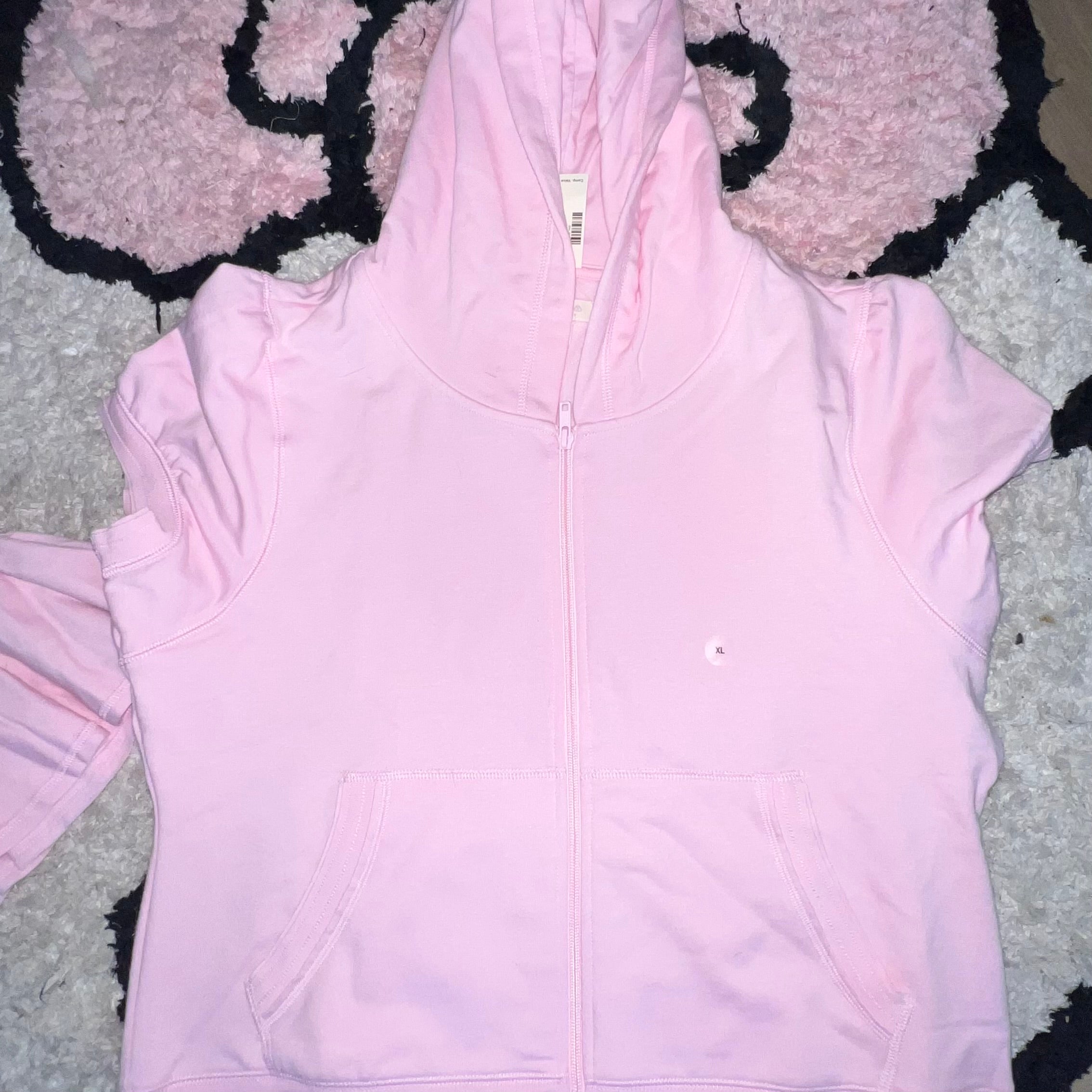 NWT Aeropostale pink butterfly short sleeve tracksuit skirt set