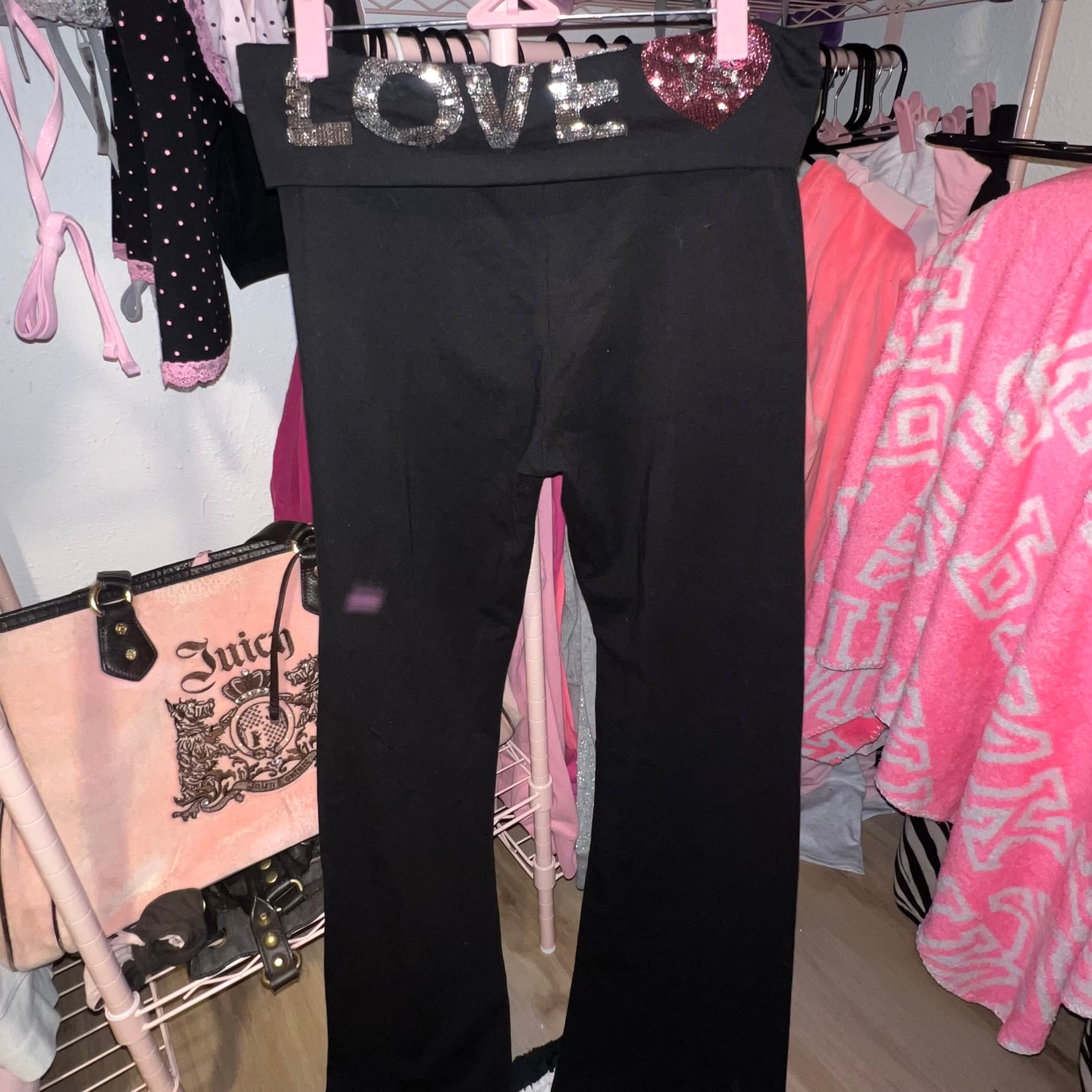 2013 Victoria’s Secret Foldover flare leggings