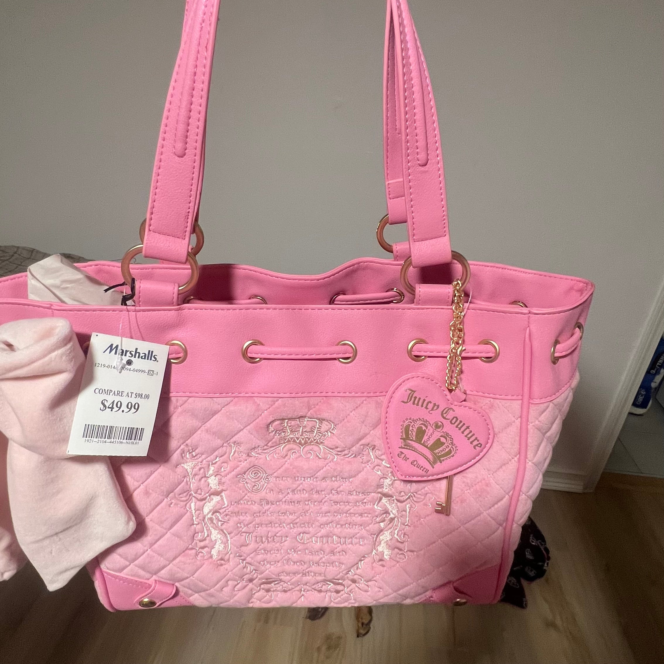 Juicy tale tote cherry blossom