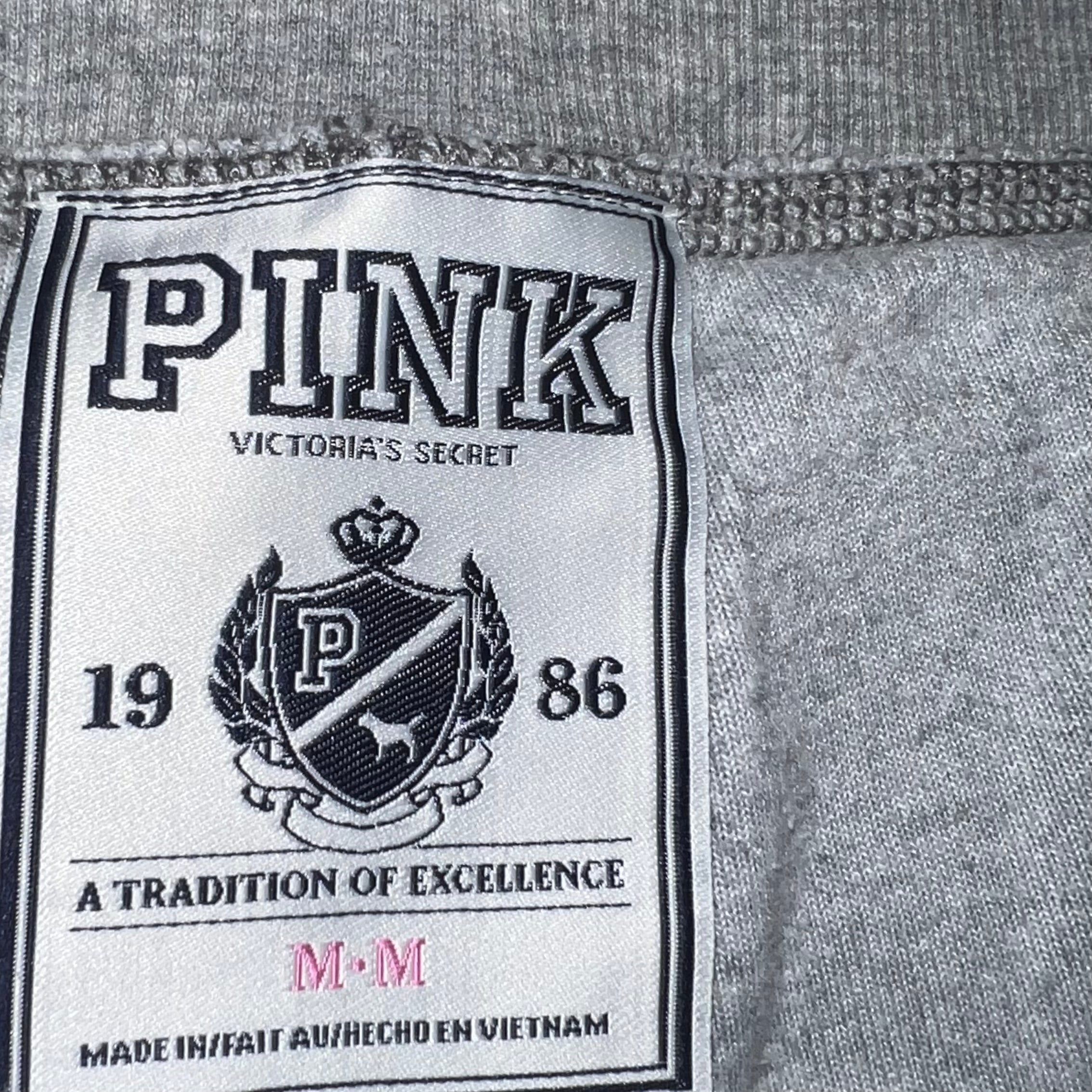 2009 vintage Victoria secret pink peace sign tracksuit