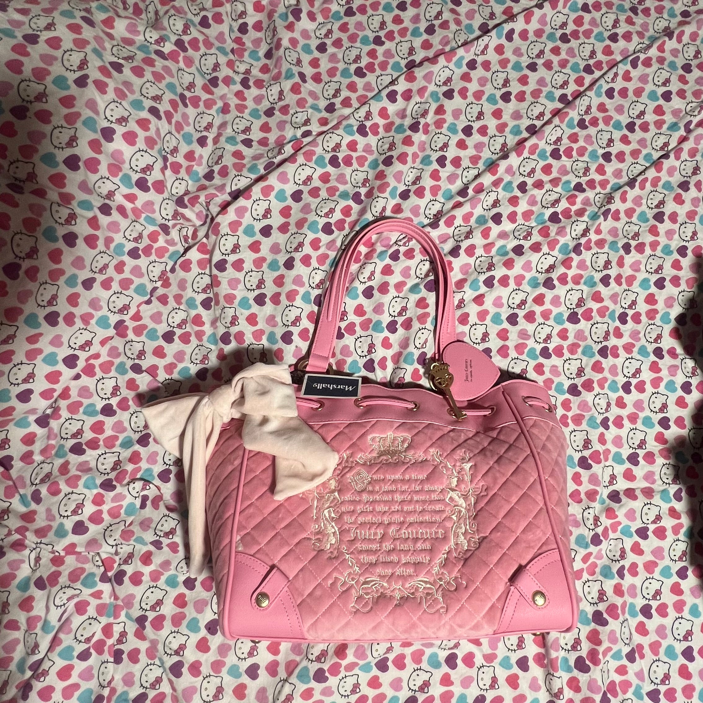 Juicy tale tote cherry blossom