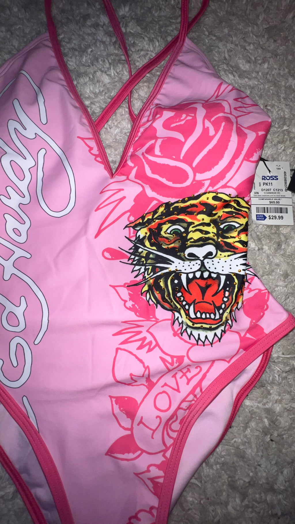 Tiktok viral Ed hardy one piece price