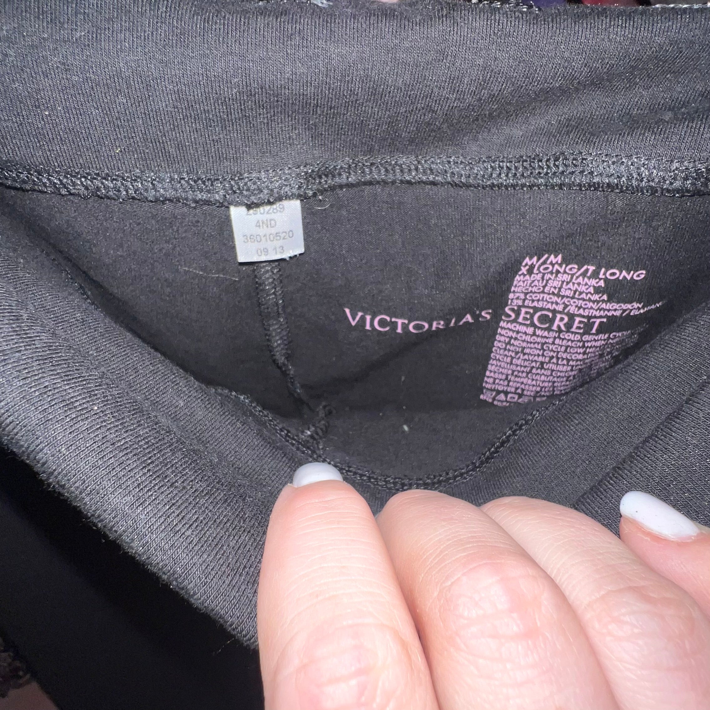 2013 Victoria’s Secret Foldover flare leggings