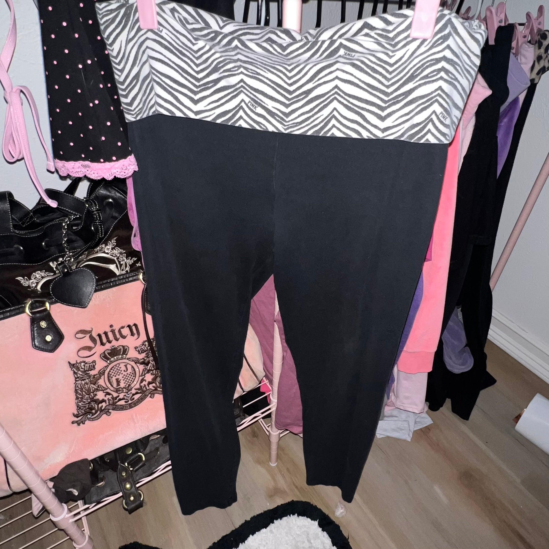 2010 Vintage Victoria’s Secret PINK Foldover leggings